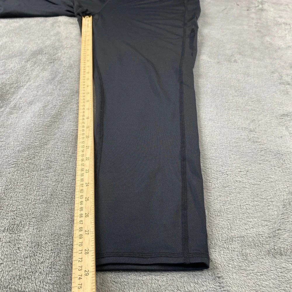 Cuddl Duds Leggings Womens XL Black ClimateCore Active Side Pockets Stretch‎ Gym